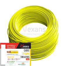 CABLE #2 LIBRE DE HALOGENO AMARILLO